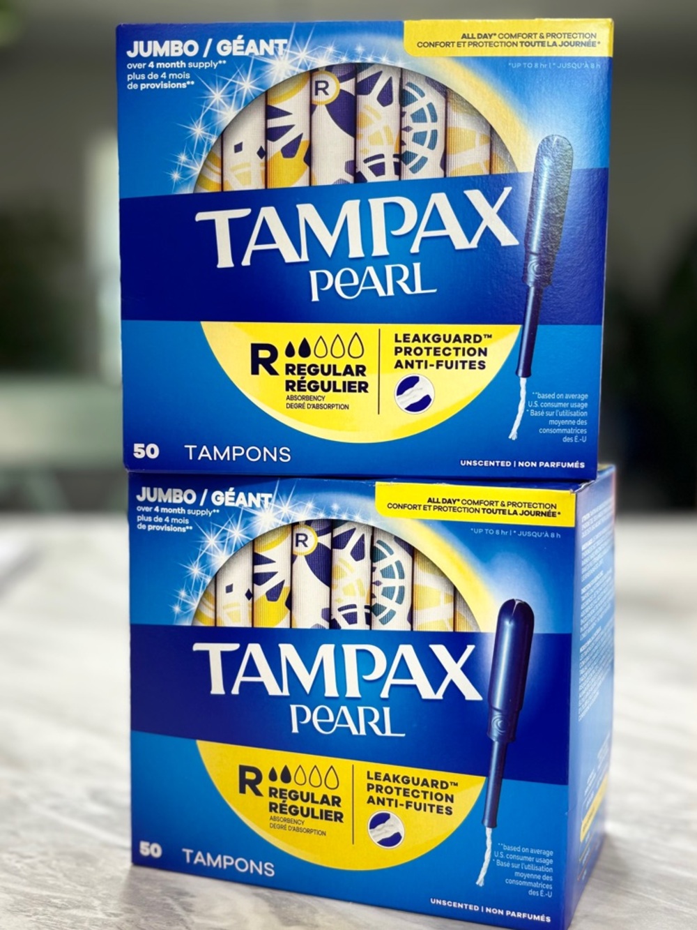 Tampax Pearl: x100 Regular Absorbency